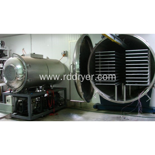 Vacuum freeze-drying machine for ceramic industry